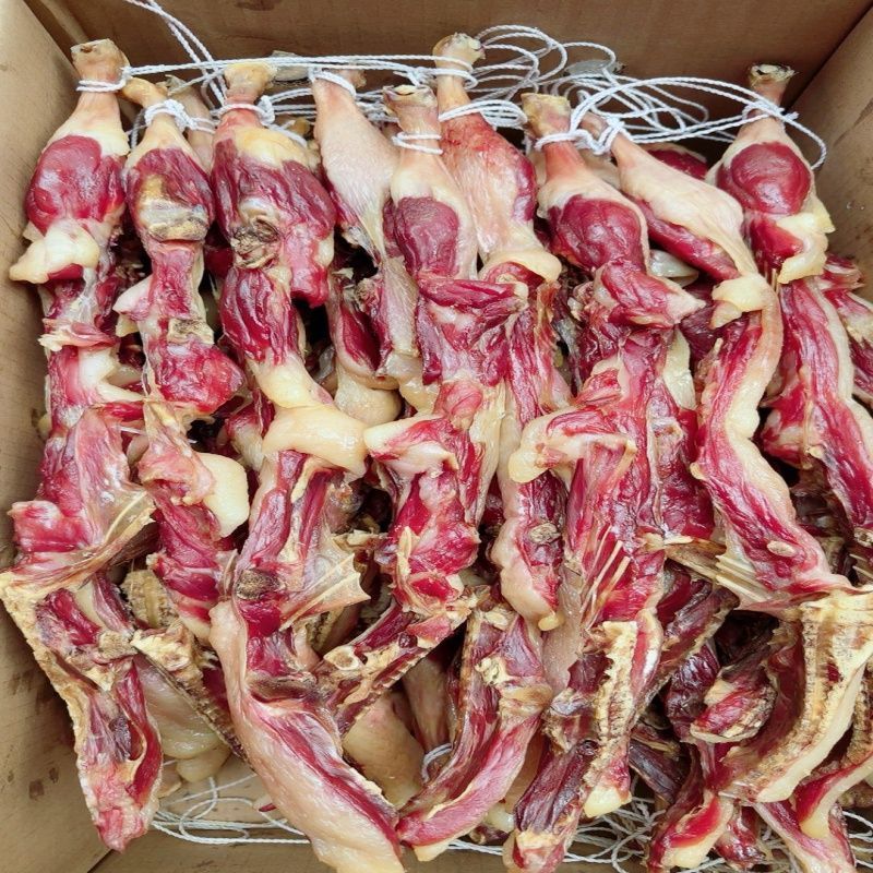 腊鸡条农家赣南腊味手工晒干风干腊鸡条，腊鸡腿腊肉