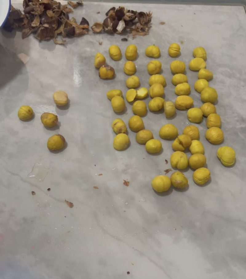 临沂蒙阴板栗栗子二次加工产地直发宋家早处暑红海丰