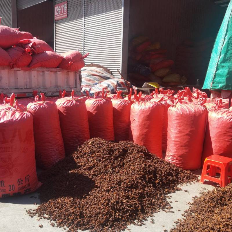 【包邮】本地水烫无硫大红八角规格齐全干净无杂气味浓郁包筛