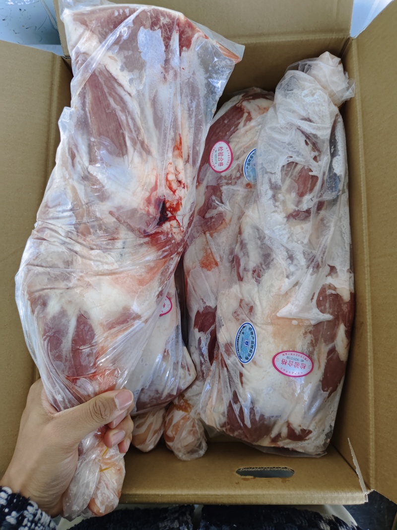 【锡盟工厂直销】草地羔羊前大腿全国发货，手续齐全质量保证