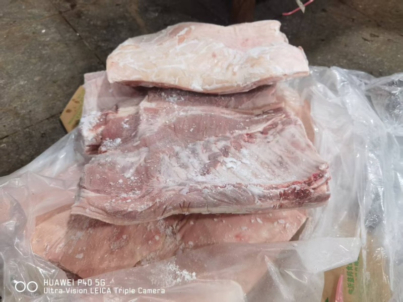 肥猪带皮带肋中方，8-11片