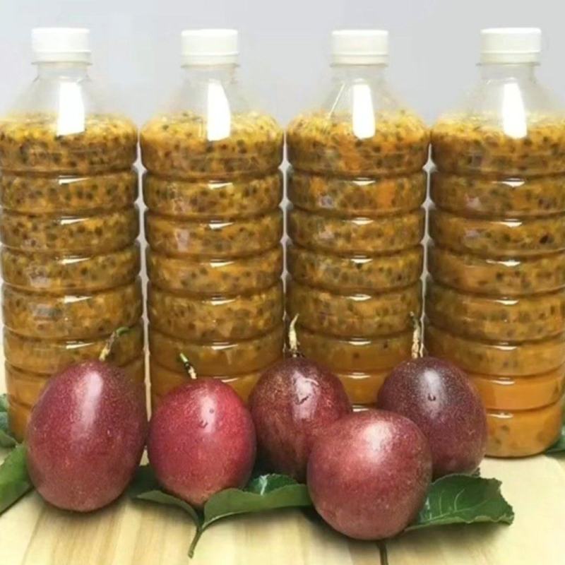 广西玉林百香果肉百香果汁百香果浆纯手工原浆奶茶店用