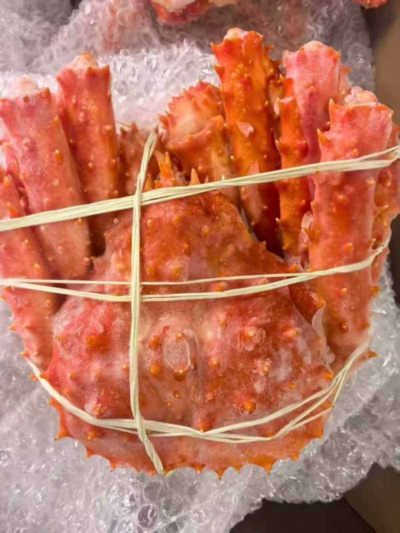 帝王蟹，熟冻帝王蟹全国批发，量大包邮