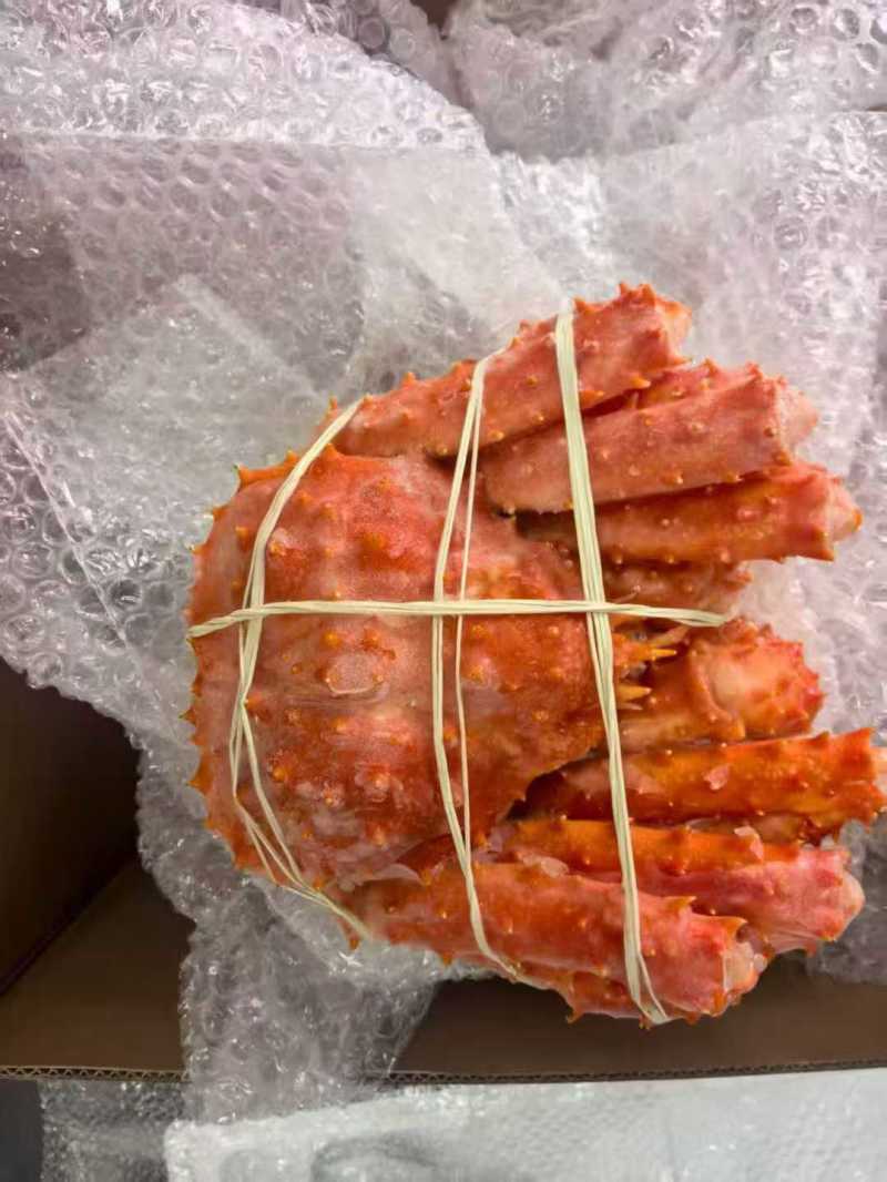 帝王蟹，熟冻帝王蟹全国批发，量大包邮