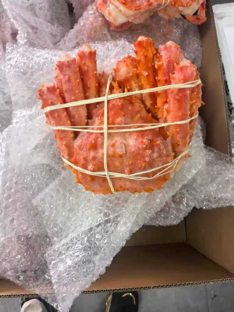 帝王蟹，熟冻帝王蟹全国批发，量大包邮