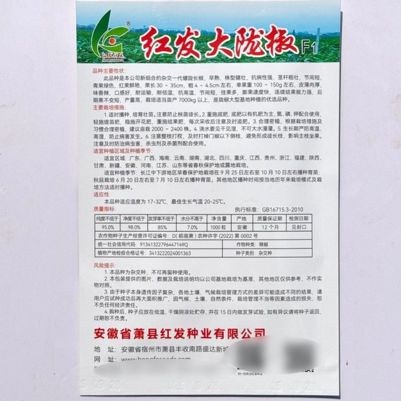 红发大陇椒香辣螺丝陇椒种子早熟大果辣椒螺旋长椒正品高产螺