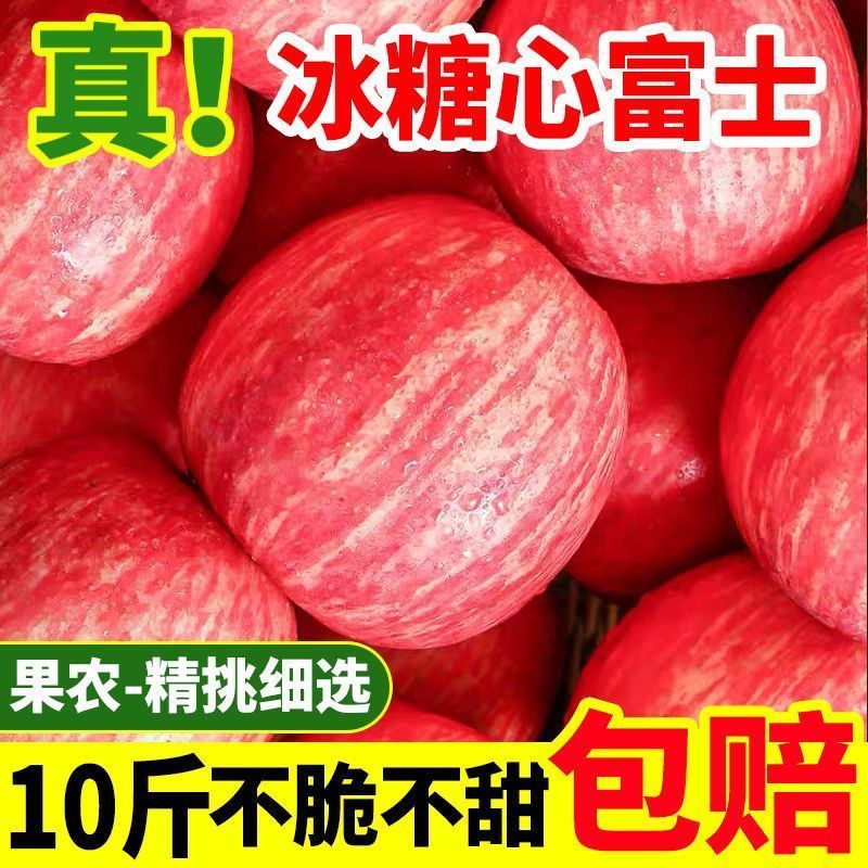 电商一件代发宁夏中宁大漠冰糖心富士苹果