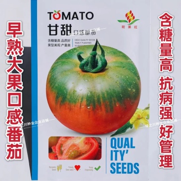 东北草莓西红柿种子甘甜草莓番茄种籽超甜早熟大果铁皮柿子
