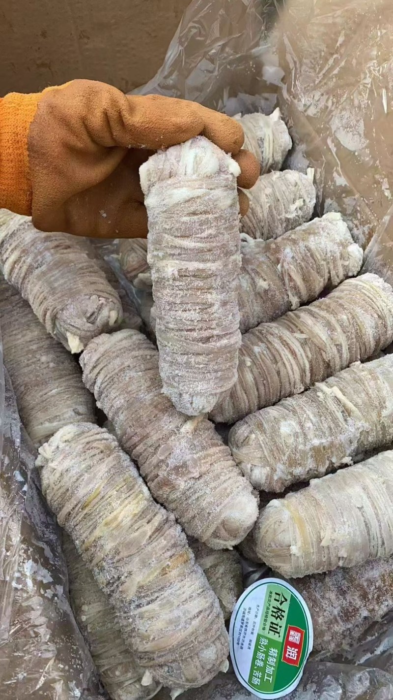 苦肠，小肠卷，一件20斤，大小规格都有，一件也是批发价