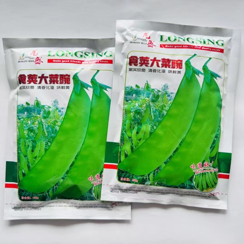 荷兰豆种籽豌豆籽种食荚大菜豆大田种高产大菜豌种子