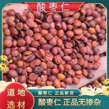 酸枣仁正品野生国产酸枣仁炒枣仁各种规格不掺假