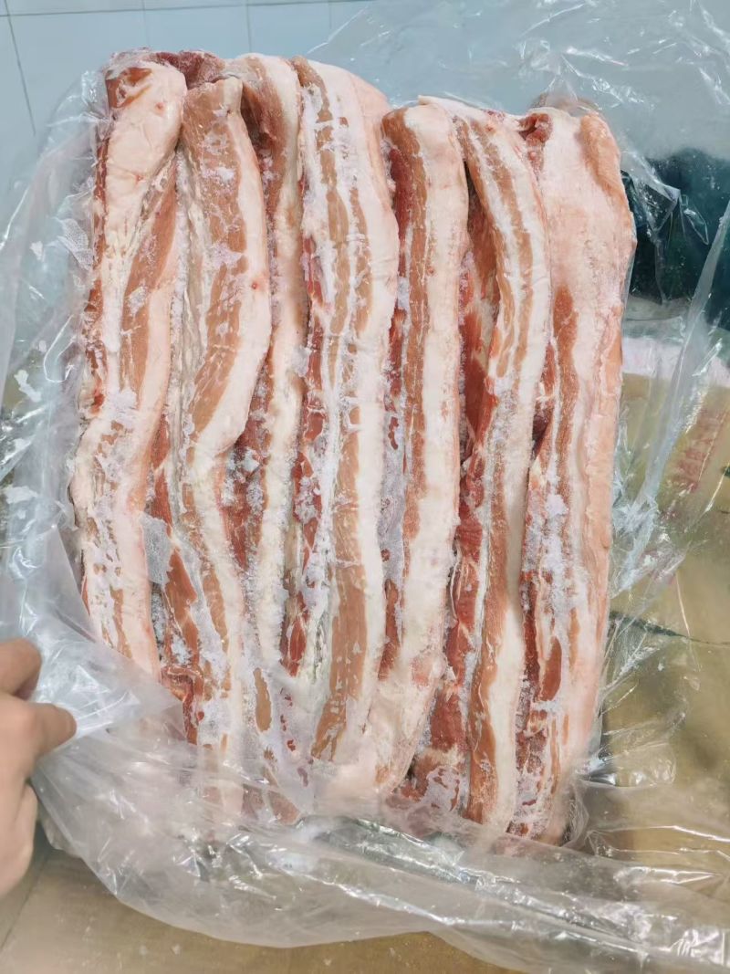 猪产品五花肉条纯干新货