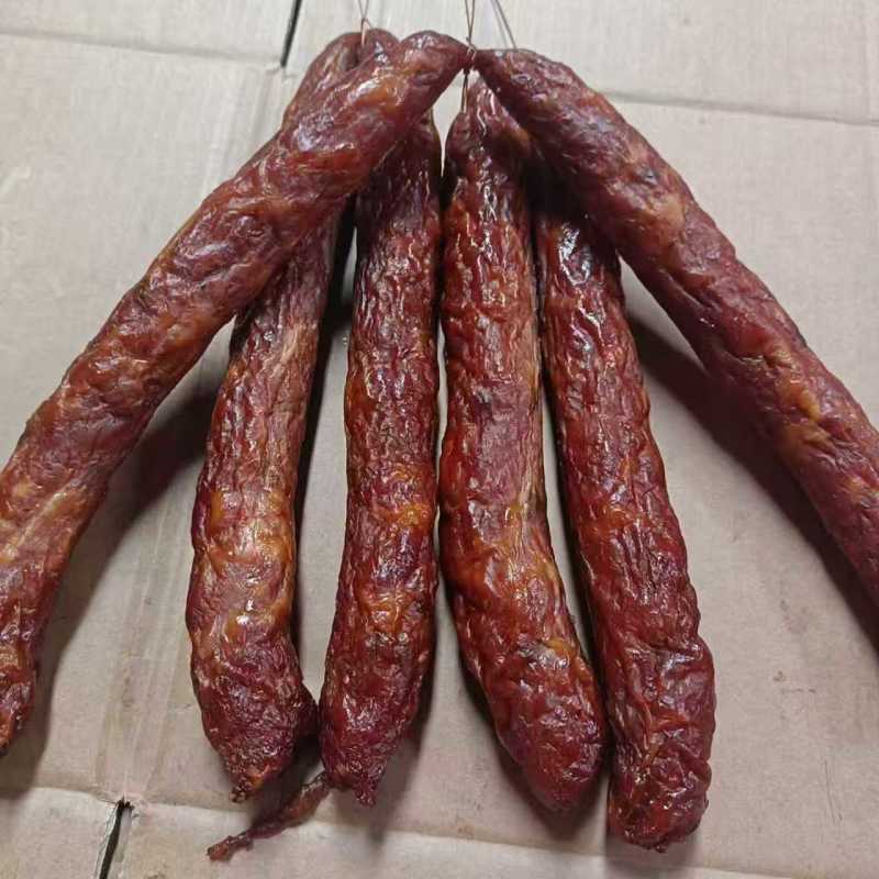 香肠烟熏香肠腊肠纯肉香肠切肉香肠无淀粉麻辣香肠五香香肠