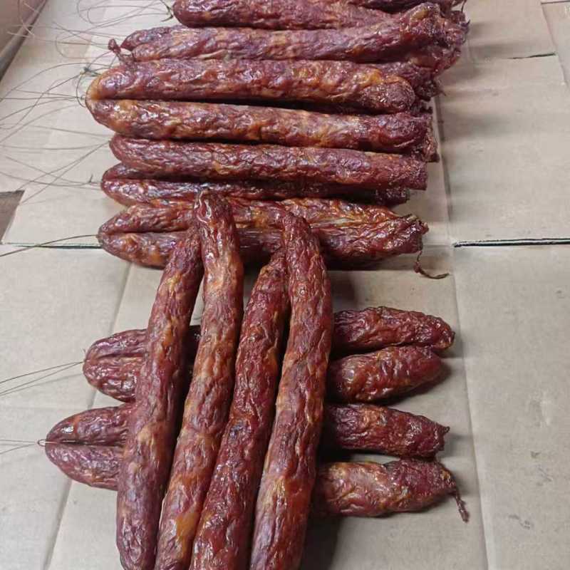 香肠烟熏香肠腊肠纯肉香肠切肉香肠无淀粉麻辣香肠五香香肠