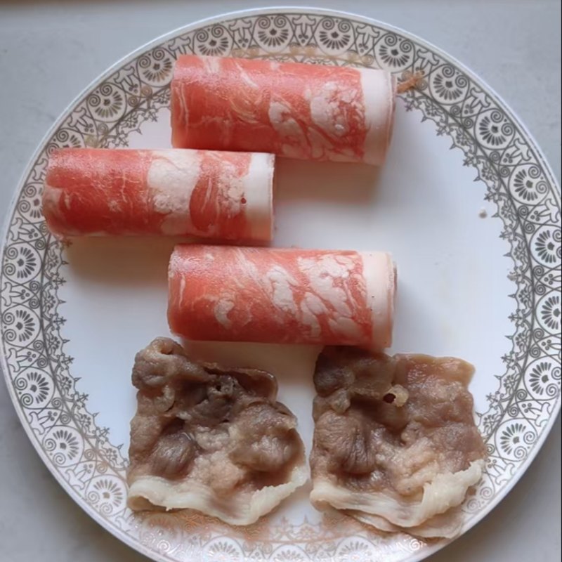 小肥羊肉卷