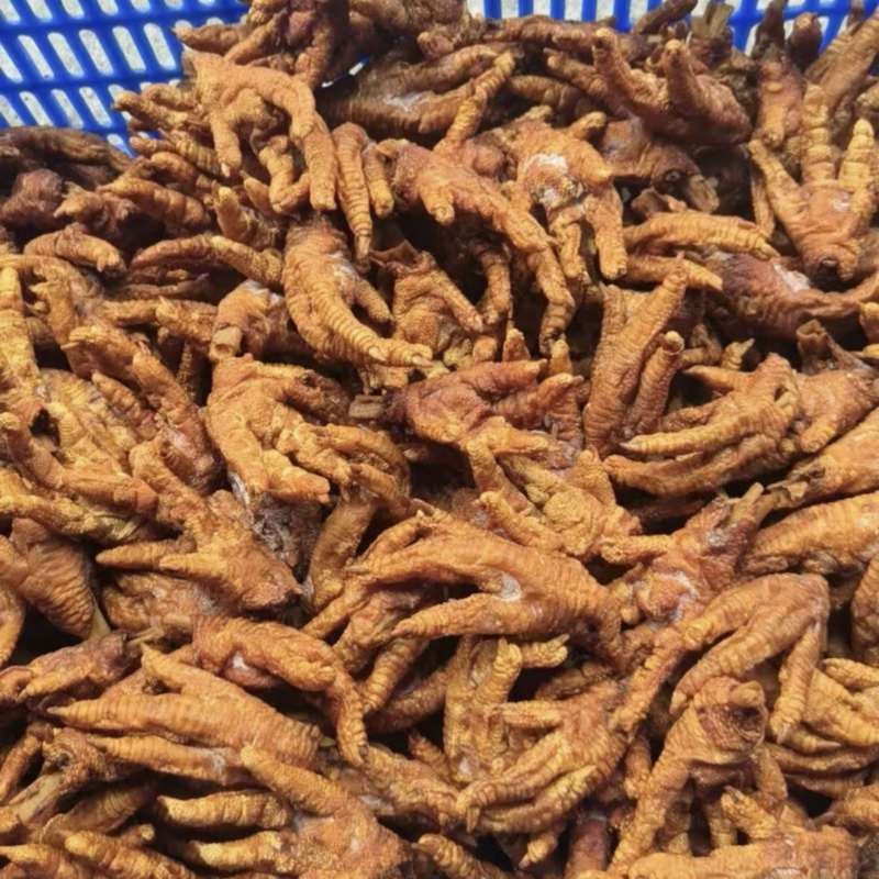 【炸凤爪】纯干炸凤爪-厂家直销吨起批发