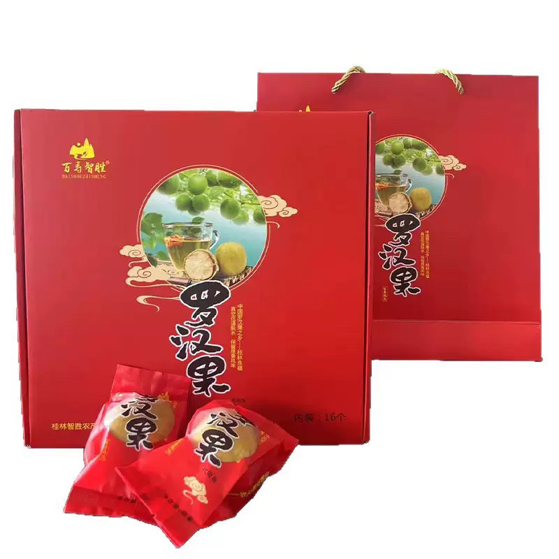 广西罗汉果干果大果礼盒装真空脱水果广西泡水罗汉果茶