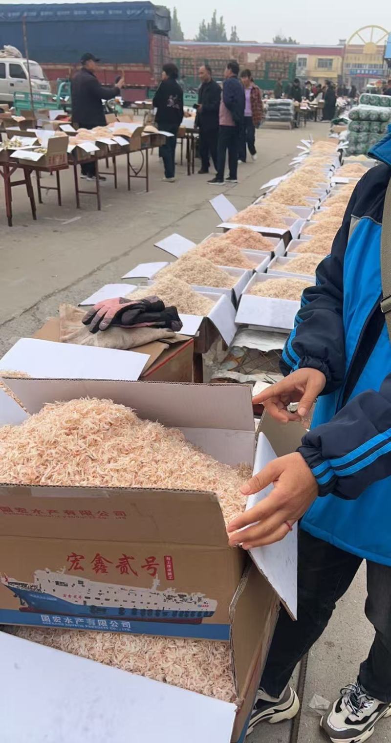 虾皮淡干虾皮虾皮干货罐装袋装即食海米虾米新鲜海产批发工厂