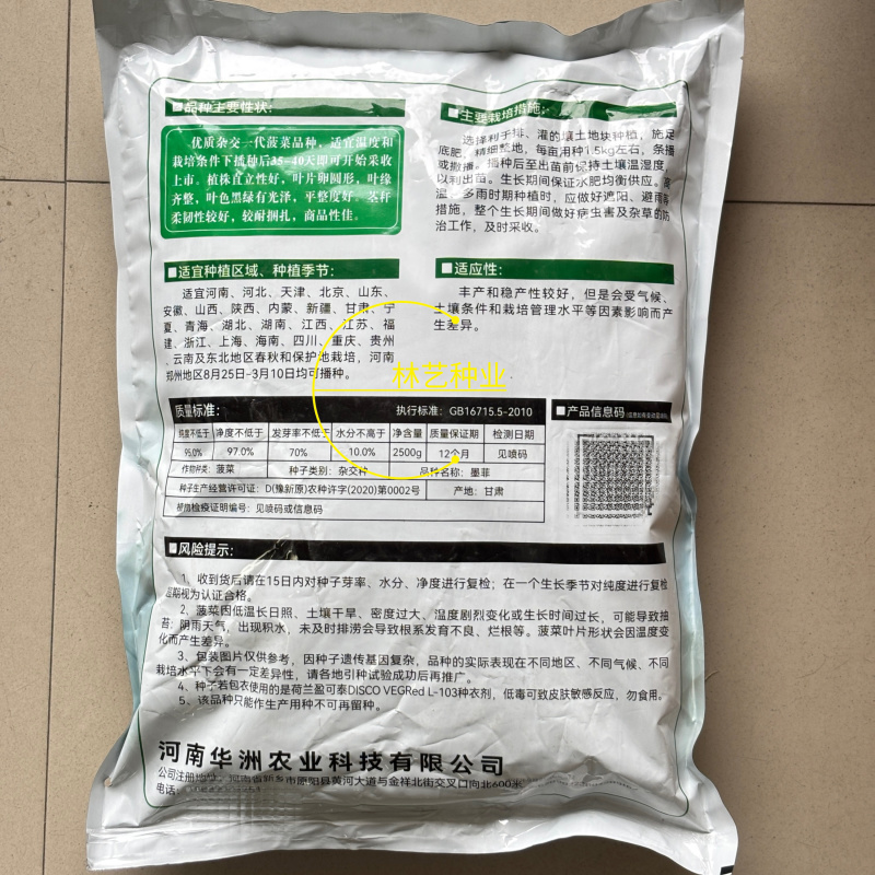 墨菲619菠菜种子亮黑绿卵圆形大叶菠菜种籽春秋播种耐捆扎