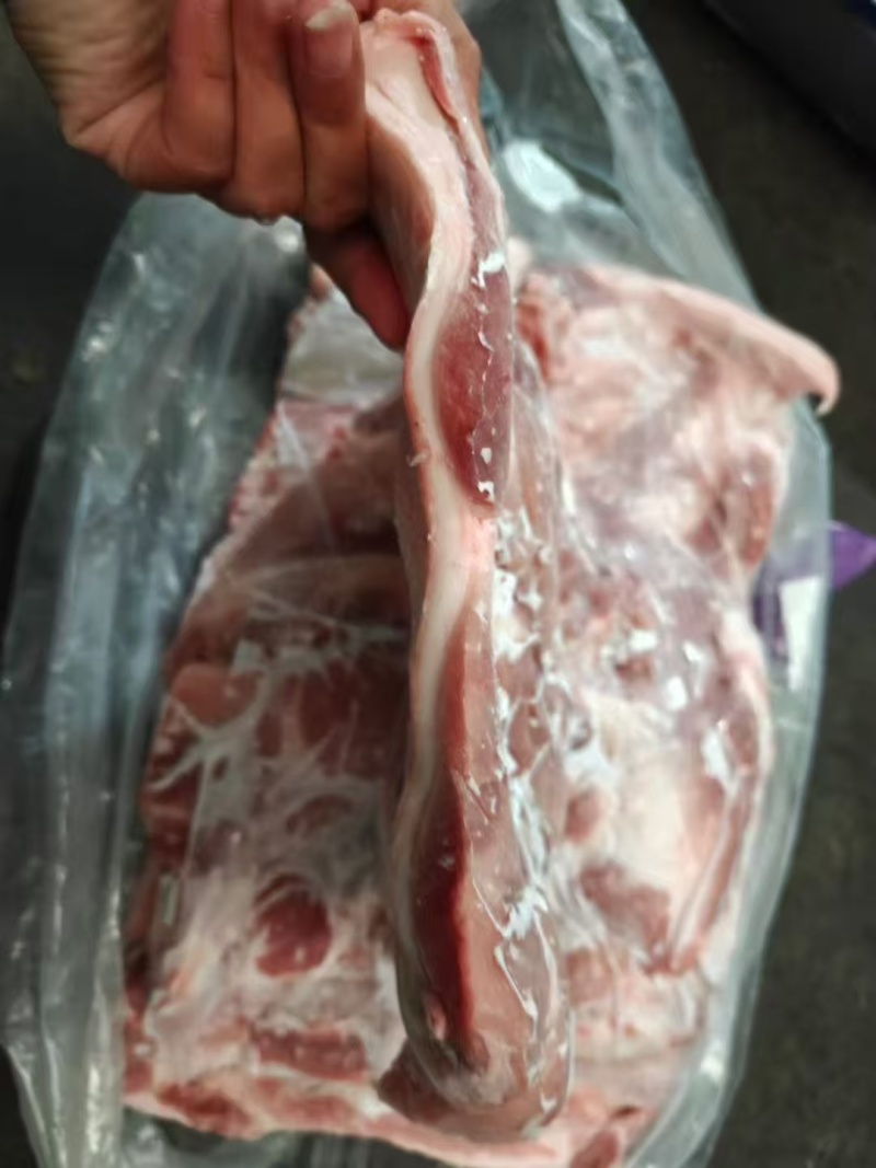 鲜分肥猪前上肉