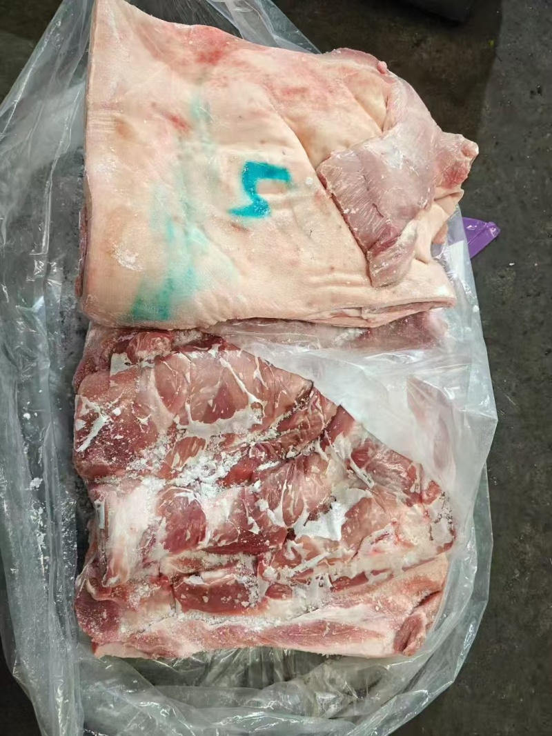 鲜分肥猪前上肉