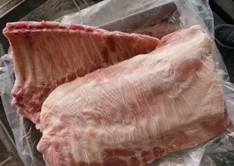 鲜分肥猪毛肋排