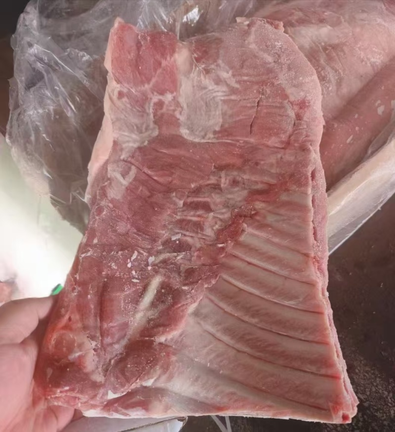 鲜分肥猪毛肋排