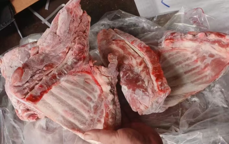 鲜分肥猪肉排