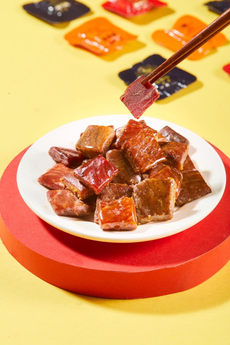 小块牛肉干