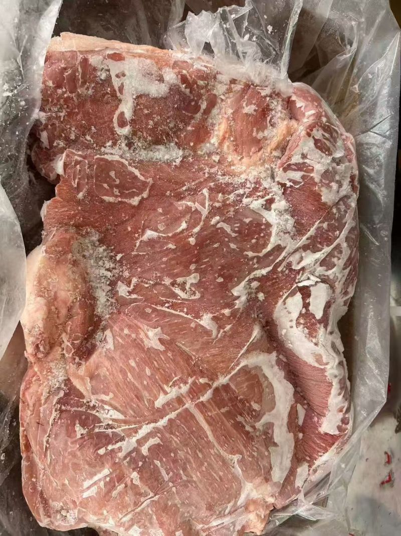 肥猪带皮后上肉