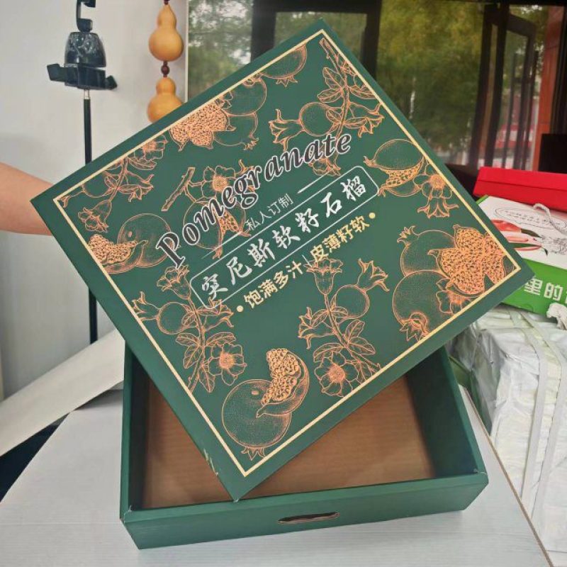 天地盖盒石榴/水蜜桃/橙子/苹果