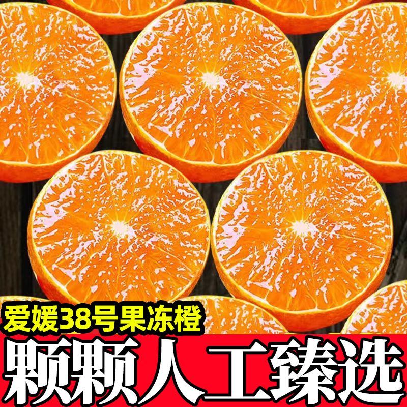 电商一件代发四川爱媛果冻橙全黄发货品质保证