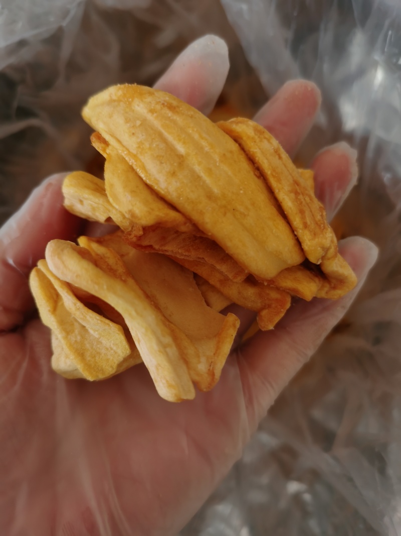菠萝蜜干脆片水果干脆干菠萝干非越南云南西双版纳脆片批发