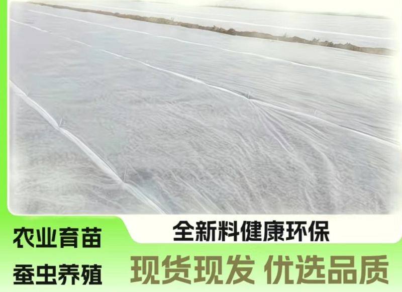 单层无纺布蔬菜保温布，蔬菜防寒布，尺寸可以定做