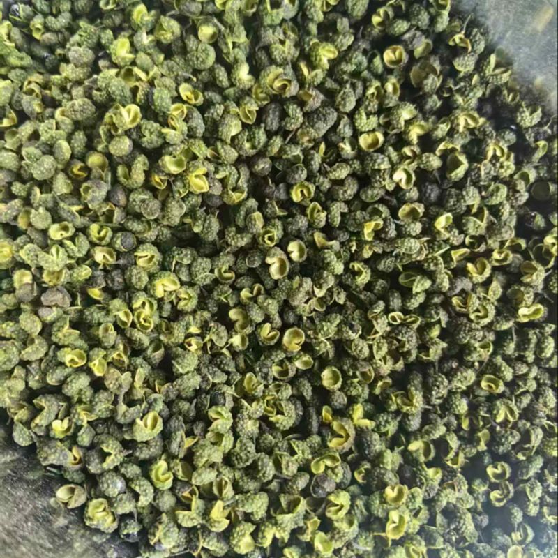 花椒精品青花椒新鲜采摘烘烤而成口感麻香欢迎咨询