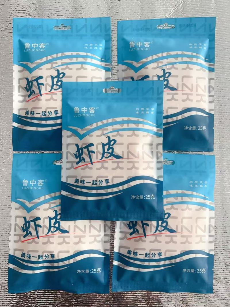 新货虾皮淡干虾皮虾米海产品干货批发全干生晒水晶大虾皮电商