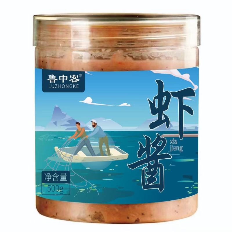 鲁中客虾酱山东虾酱鲜虾酱虾米大缸酱发酵虾酱纯手工虾酱厂家
