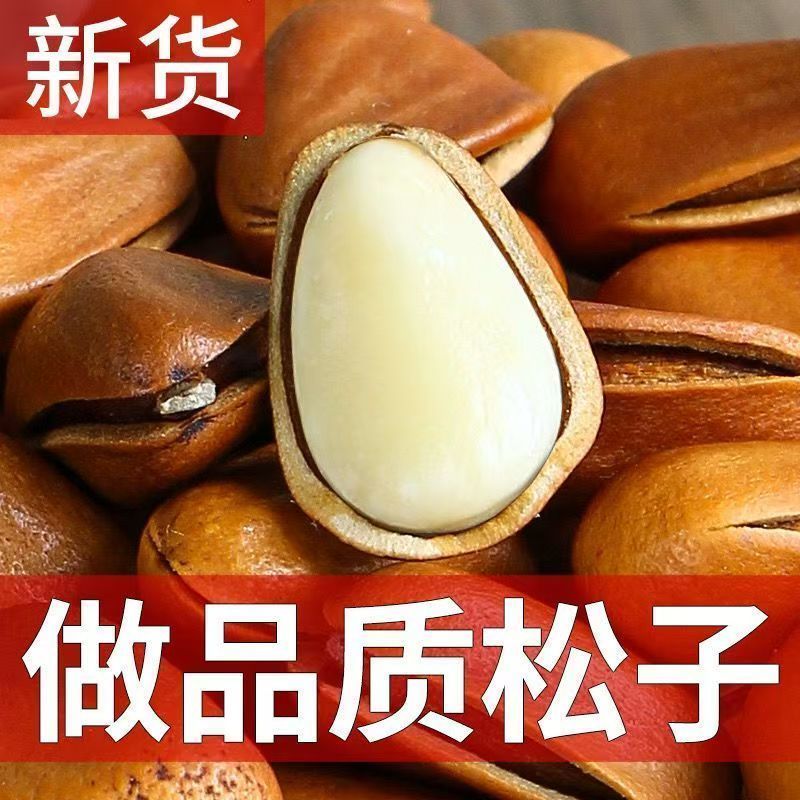 25新货东北手剥松子开口松子电商一件代发全平台代发