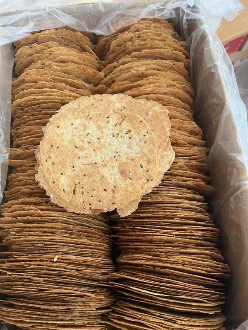 各种规格的焦饼口味多多