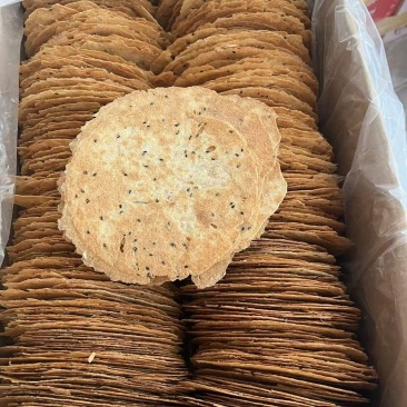 各种规格的焦饼口味多多