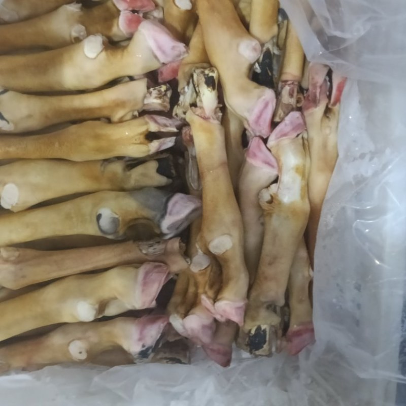 清真育肥羊蹄手工火烧去毛肉质紧实正宗好食材不抽筋