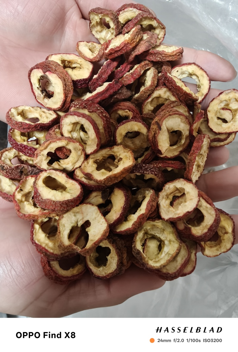 精品山楂片无核山楂干精选中心段山楂无硫山楂片泡水
