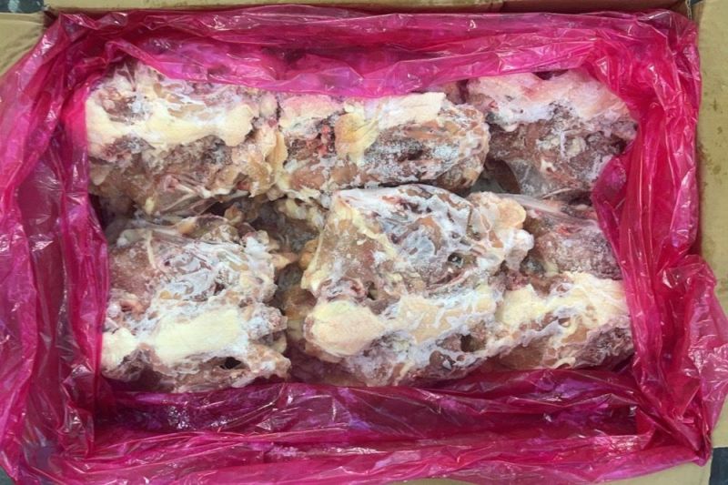 弘鹤免洗开胸鸡架