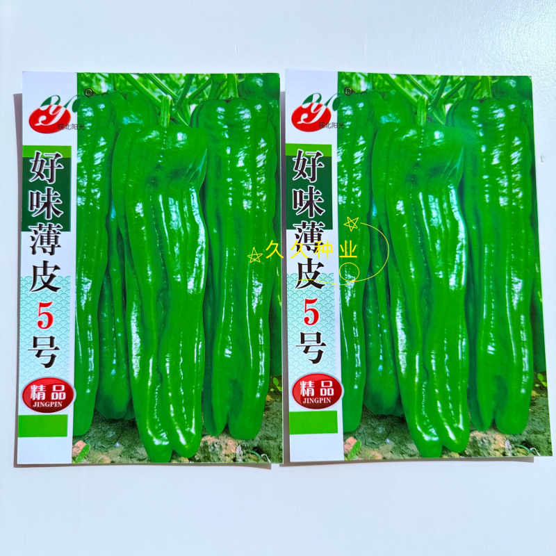 好味薄皮5号早熟辣椒种子薄皮椒产量高抗病毒果型美观