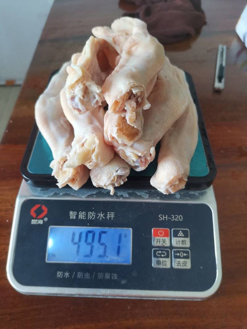 7-8个鸭掌