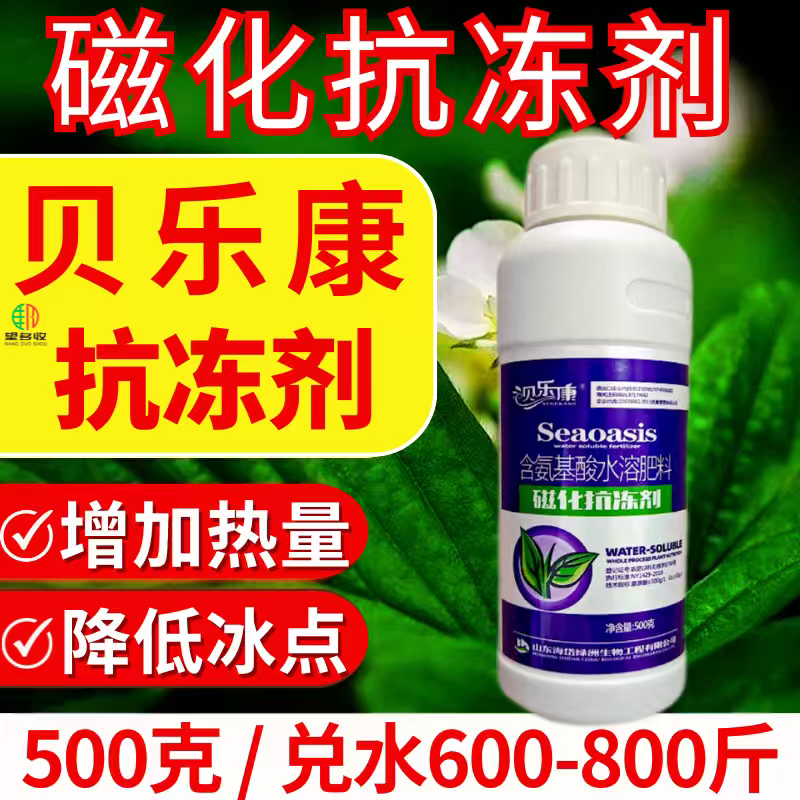 磁化抗冻剂防冻害低温增加热量含氨基酸水溶肥