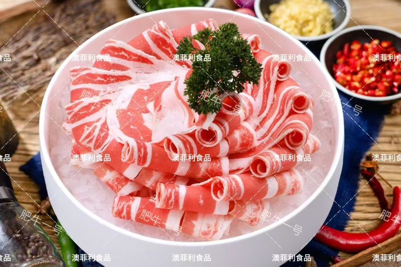 【肥牛卷】纯干不调理的安格斯肥牛一号，三号也有提前咨询