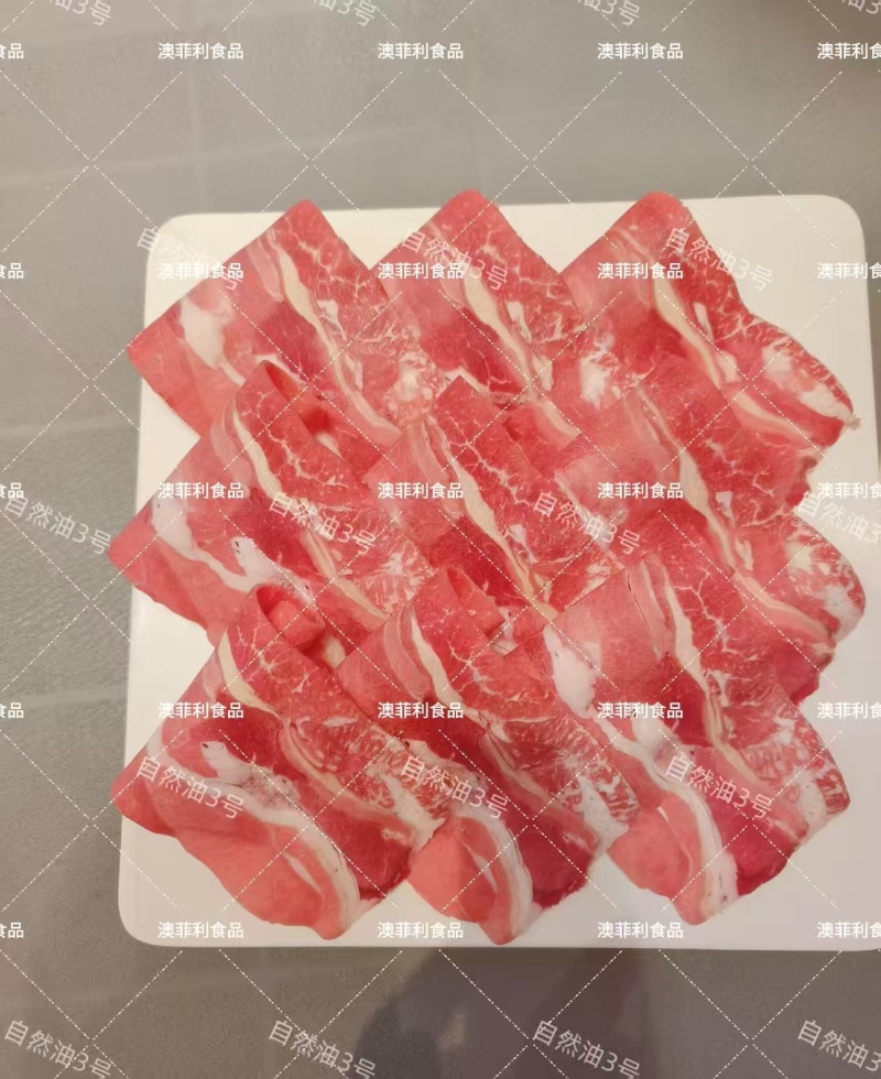 【肥牛卷】纯干不调理的安格斯肥牛一号，三号也有提前咨询