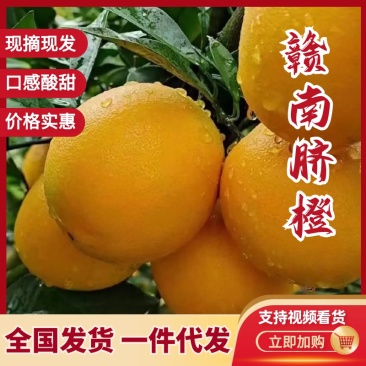 橙子、脐橙、赣南脐橙，一件代发，酸甜可口，部分省份包邮