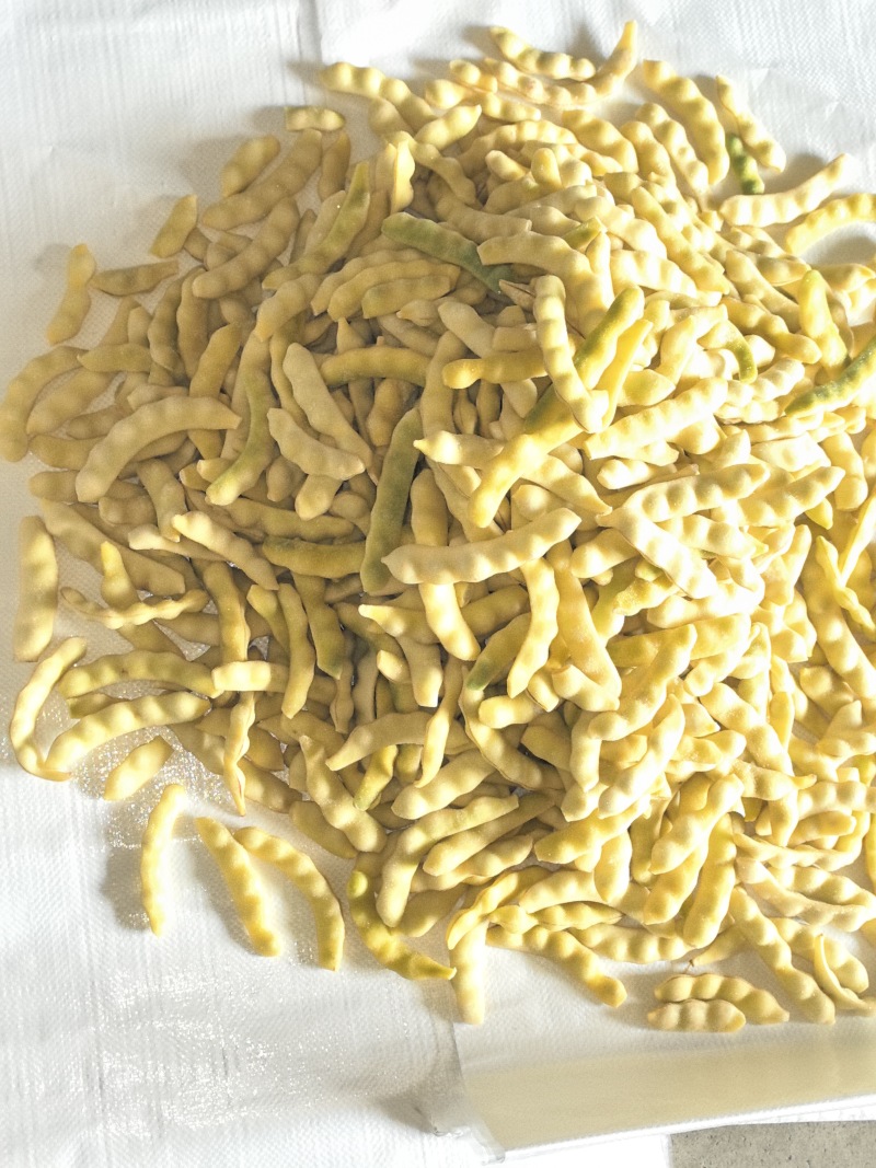 速冻东北弯钩黄，黄豆角
